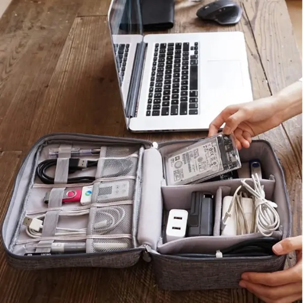 Travel Closet Organizer Bag Digital Product Storage Bag