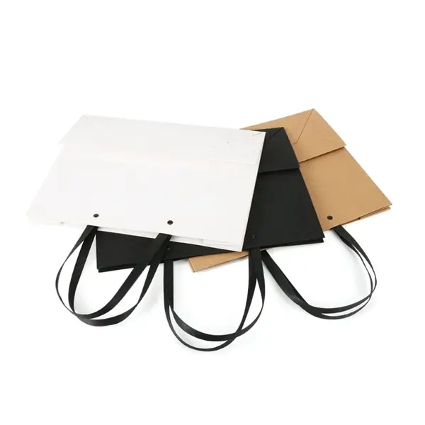 Paper kraft paper gift merchandise bags