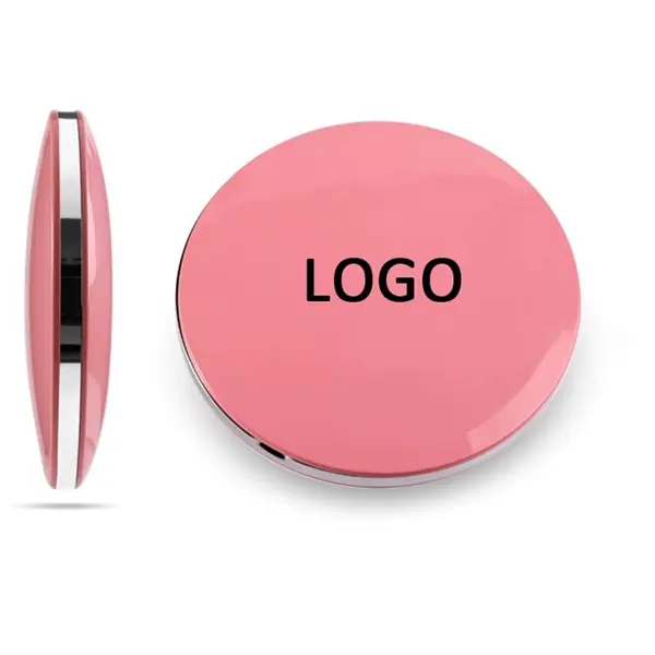 Portable LED makeup mirror
