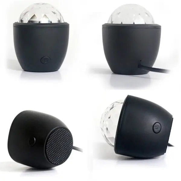 Car music rhythm lamp led flashing DJ ball spotlight Disco