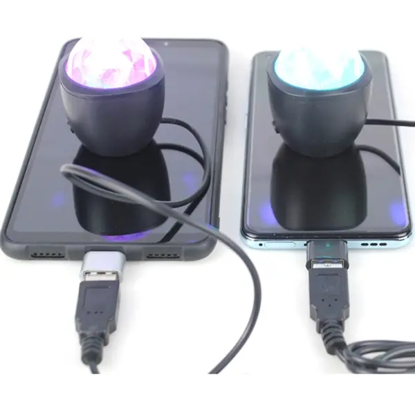 Car music rhythm lamp led flashing DJ ball spotlight Disco