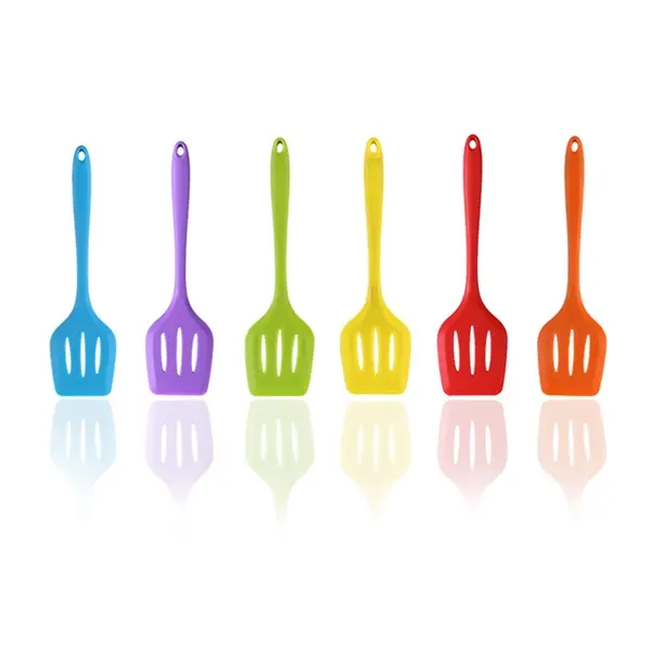 Silicone nonstick spatulas