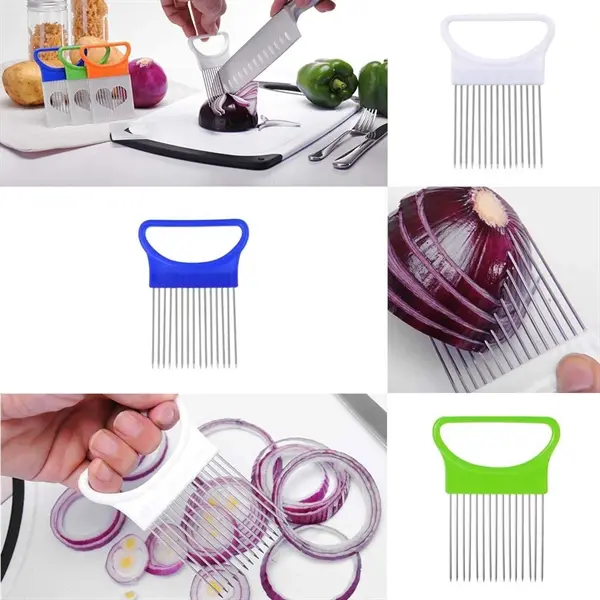 Onion Holder Slicer Vegetable Tools Tomato Cutter