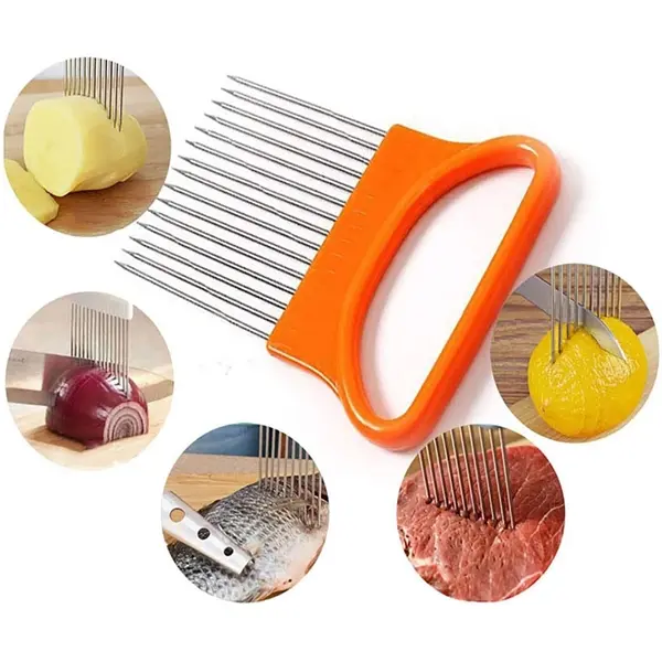 Onion Holder Slicer Vegetable Tools Tomato Cutter