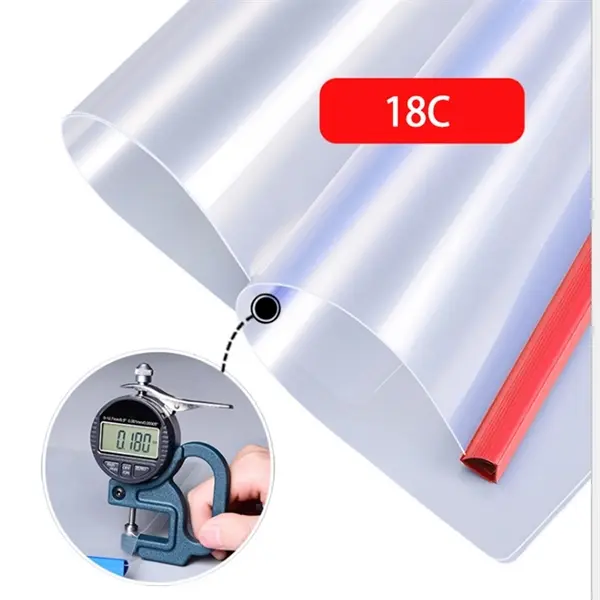 Transparent File A4 Size Pull rod Folder