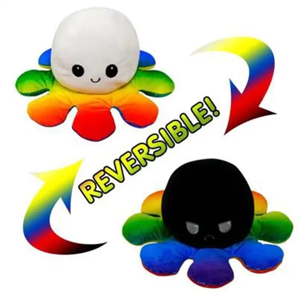 Custom Reversible Octopus Plushie