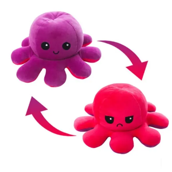 Custom Reversible Octopus Plushie