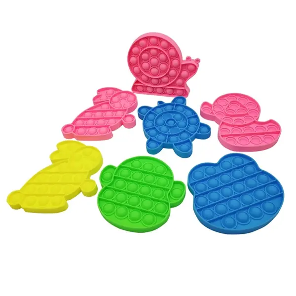 Animal Shape Silicone Push Pop Bubble Toy