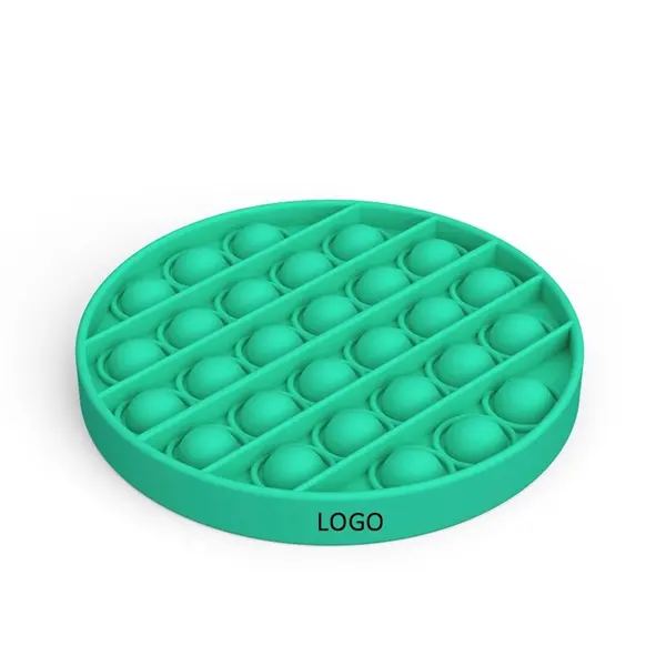 Round Shape Silicone Push Pop Bubble
