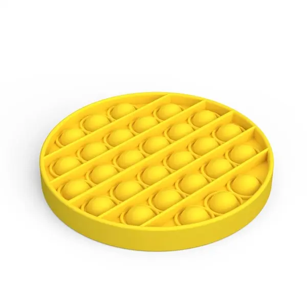 Round Shape Silicone Push Pop Bubble