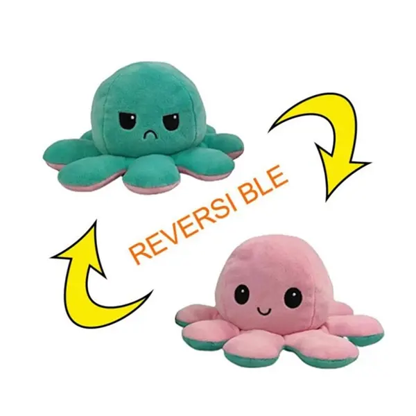 Flip Reversible Octopus Plush