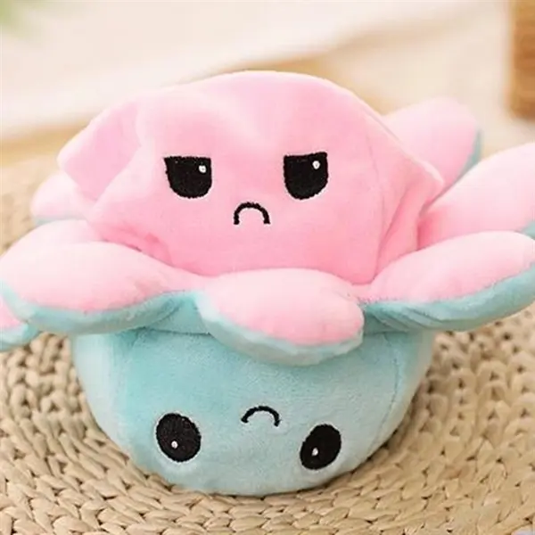 Flip Reversible Octopus Plush