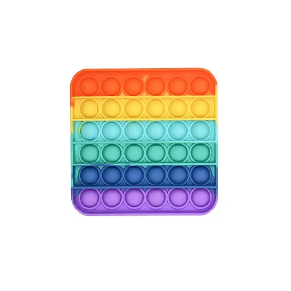 Silicone Square Push Pop Bubble Fidget Sensory Toy