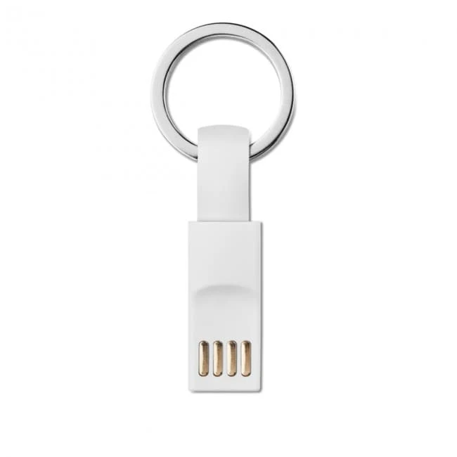 Key ring micro USB cable