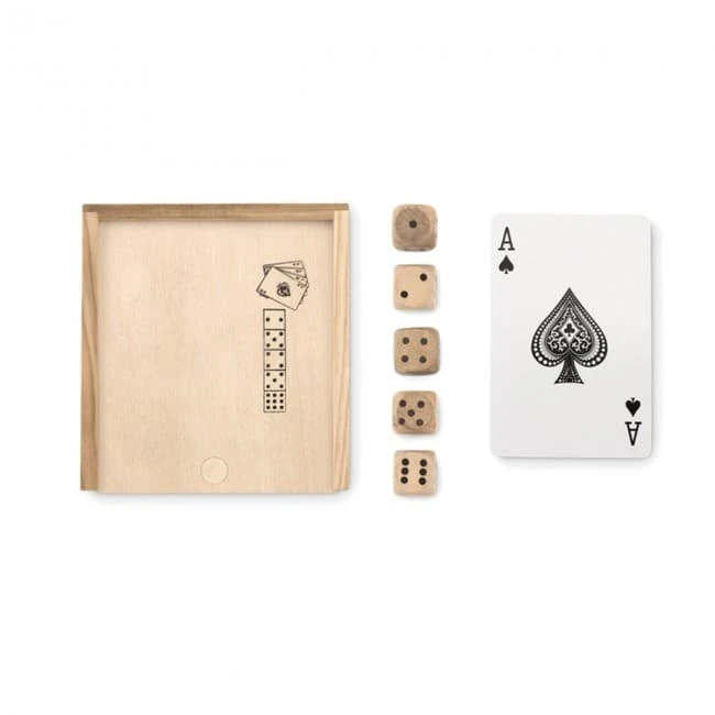 Cards & Dices In Box