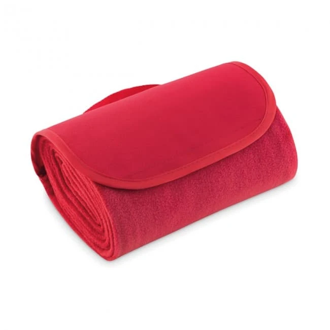 Travel fleece blanket