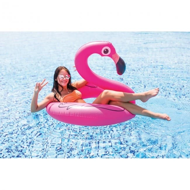 Inflatable flamingo