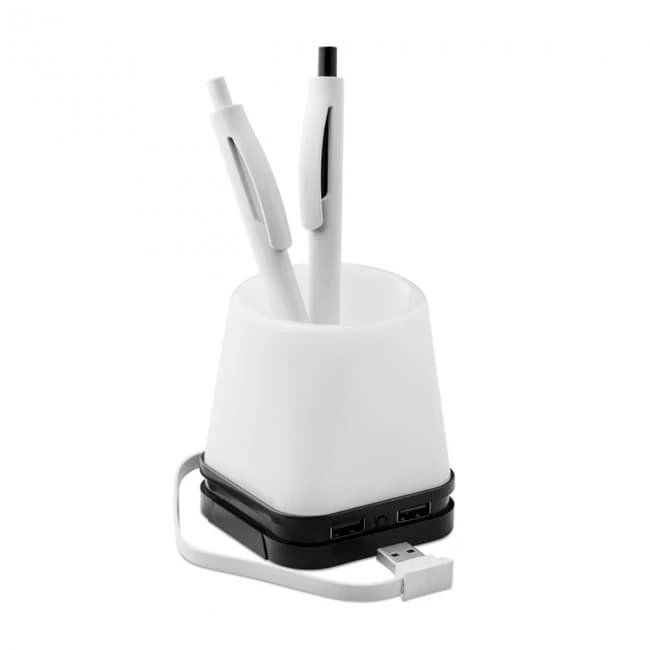 USB hub penholder