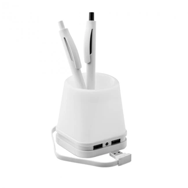 USB hub penholder