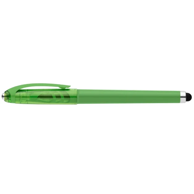 Prism Recycled Plastic Fidget Ball Stylus Gel Pen