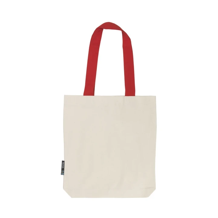 Fairtrade Organic Twill Bag With Contrast Handles Neutral®