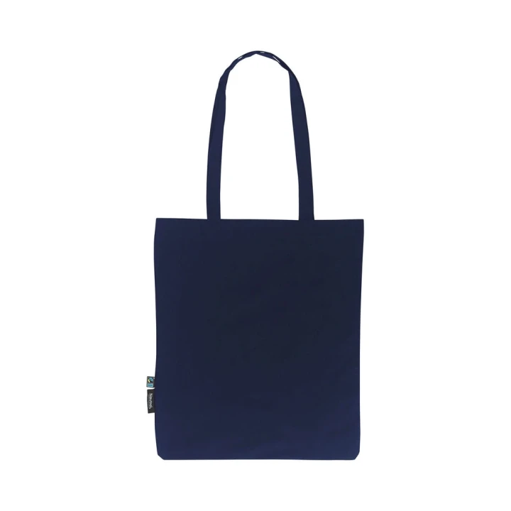 Fairtrade Organic Shopping Bag Long Handles Neutral® 