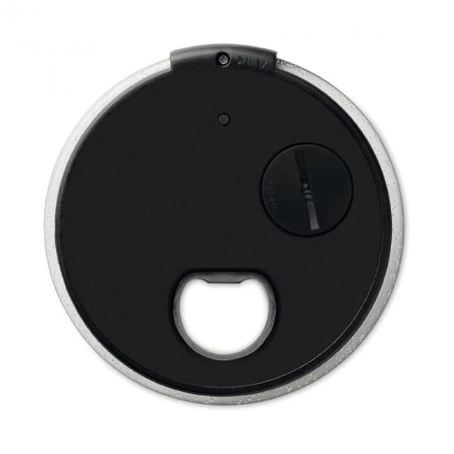 Light up coaster with opener
