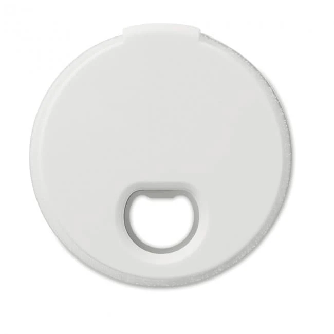 Light up coaster with opener