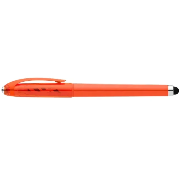 Prism Recycled Plastic Fidget Ball Stylus Gel Pen