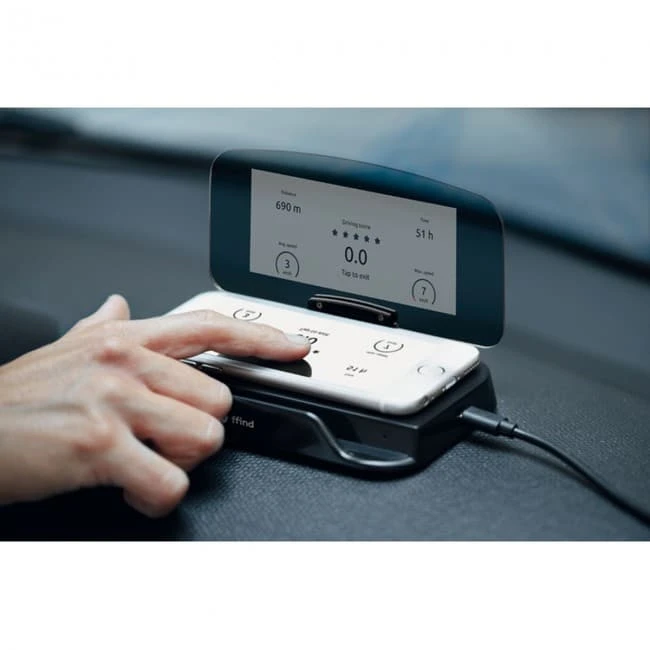 Car HUD wireless charger