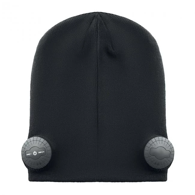 BT beanie with 2 earphones