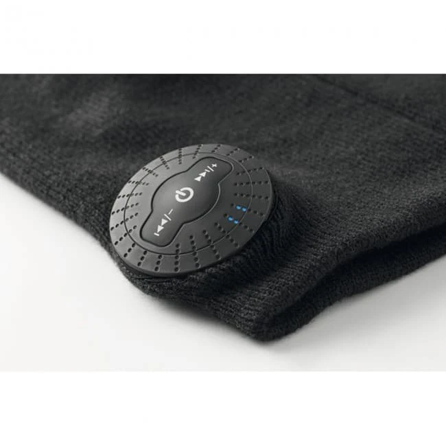 BT beanie with 2 earphones
