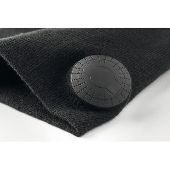 BT beanie with 2 earphones