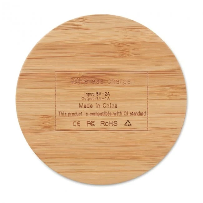 Wireless Charger Bamboo 5W
