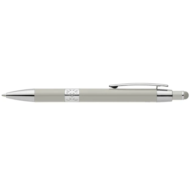 Adorn Recycled Aluminium Chrome Trim Stylus Pen