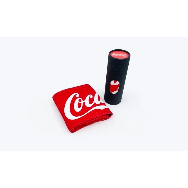Dormi Players Microfibre Printed Golf Towel presented in printed black card tube 