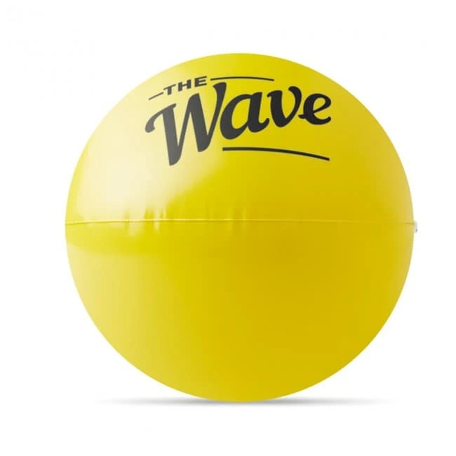 Beach ball with wink emoticon