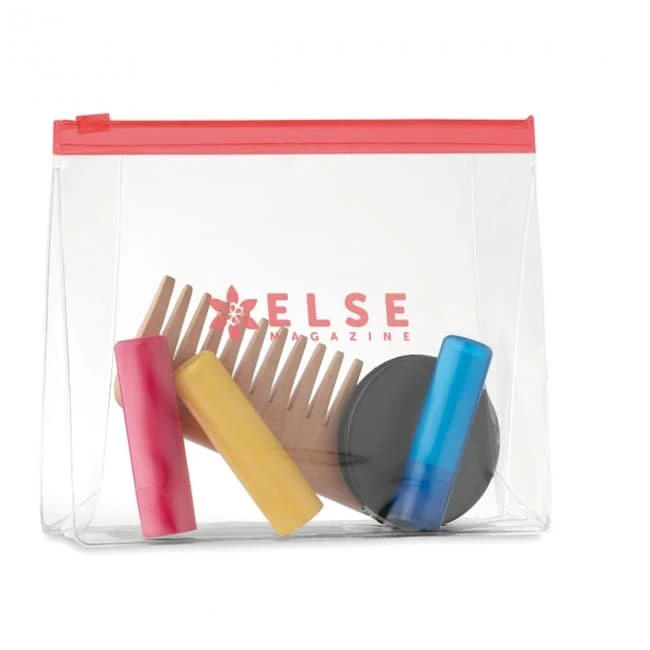 Cosmetic Pouch With Zipper