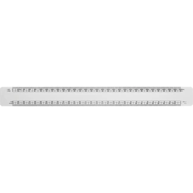 30cm Solid Plastic Scale Ruler