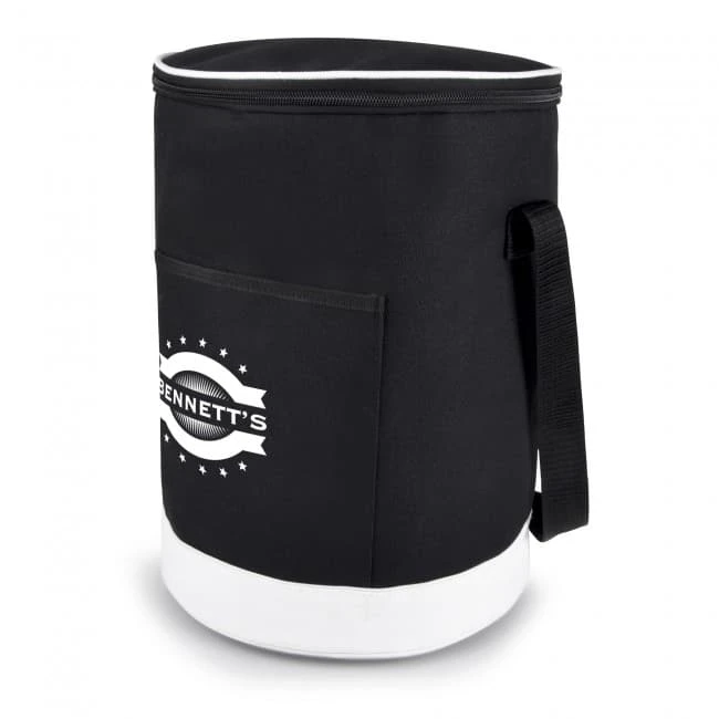 Cylinder Polyester Cooler Bag
