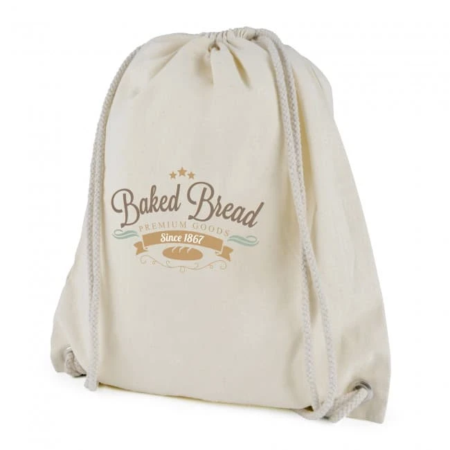 Electra Natural Coloured Drawstring Bag 5oz