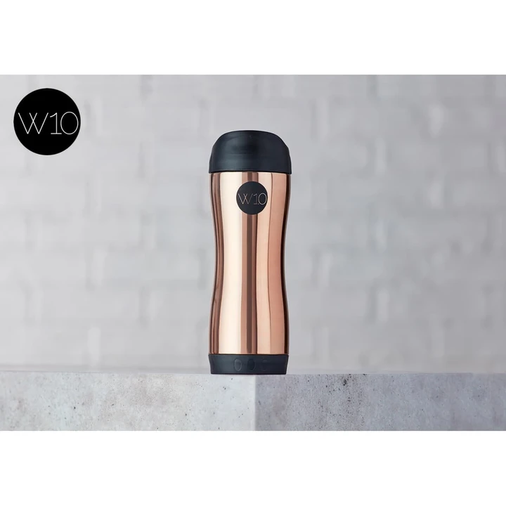 W10 400ML Vacuum Insulated Travel Mug With Push Button 