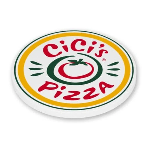 2 side printed Deluxe Coaster Circle