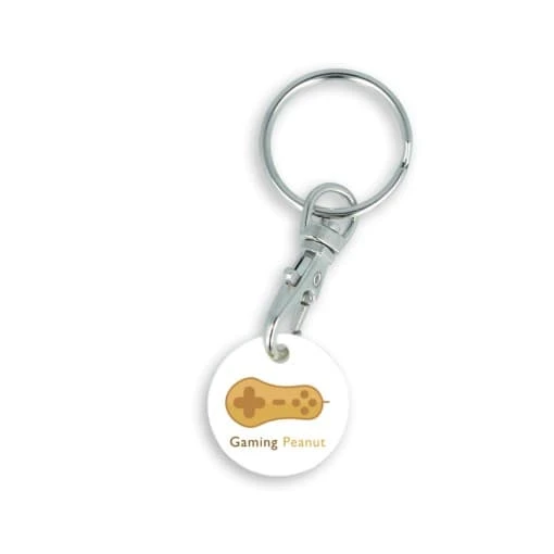 EURO Trolley Coin Keyring