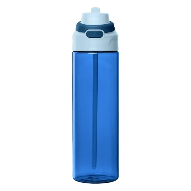 Lynk rPET Flip-Straw Single Wall Bottle - 830 ml