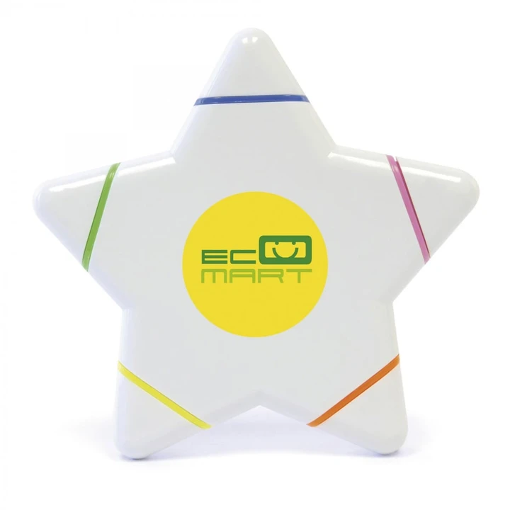 Large Star Printed Highlighter