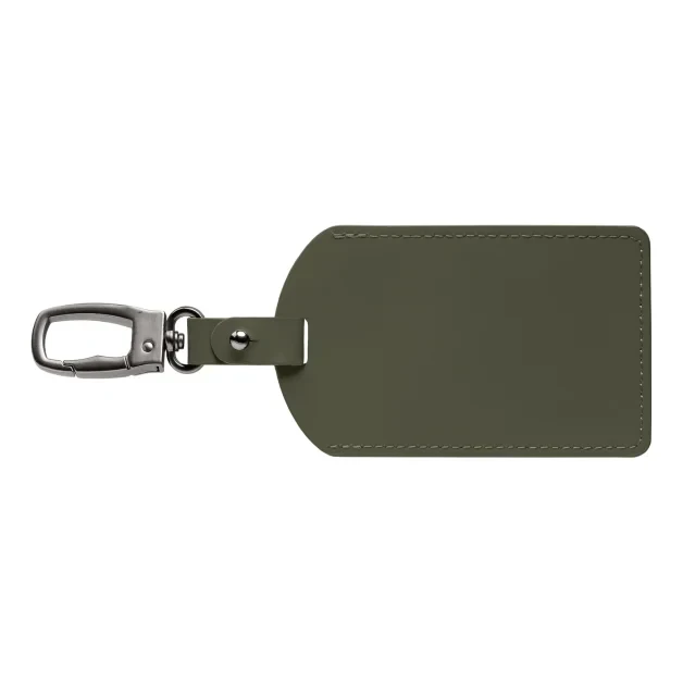 Malmö Recycled Metal Carabiner Luggage Tag - 6.5 x 17.5 cm