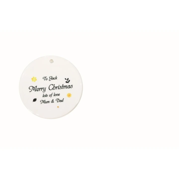 Flat Circle Bauble