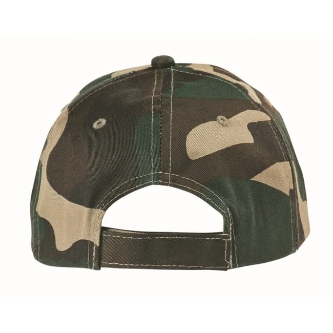 Cotton Twill with Camouflage Print