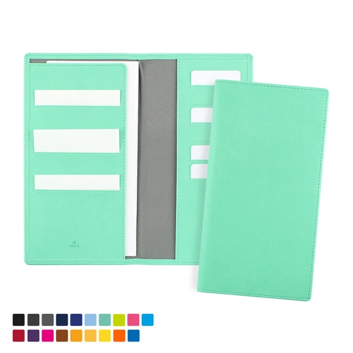Travel Wallet in Soft Touch Vegan Torino PU